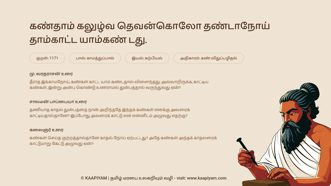 Thirukkural Verse 1171