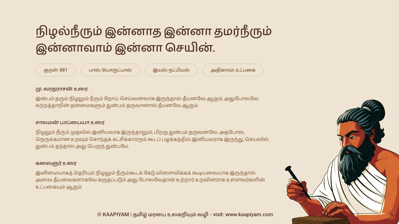 Thirukkural Verse 881